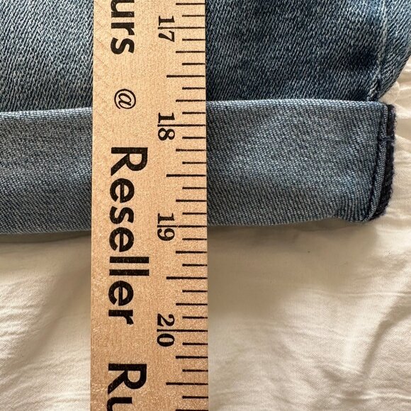 Sonoma Womens Bermuda Denim Shorts Size 12 Jorts Cotton Blend Vacation Beach - Picture 8 of 9